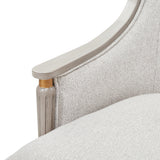 St. Charles Dove Gray Dining Arm Chair from Michael Amini - Luna Furniture