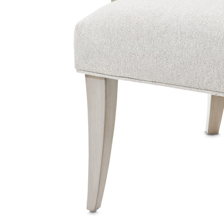 St. Charles Dove Gray Dining Arm Chair from Michael Amini - Luna Furniture
