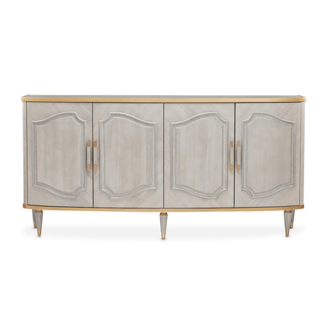 St. Charles Dove Gray Sideboard from Michael Amini - Luna Furniture