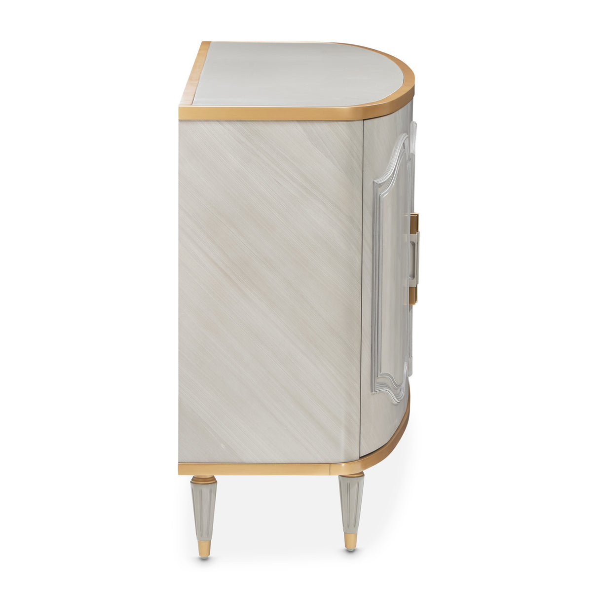 St. Charles Dove Gray Sideboard from Michael Amini - Luna Furniture