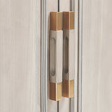 St. Charles Dove Gray Sideboard from Michael Amini - Luna Furniture