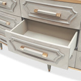 St. Charles Dove Gray Dresser from Michael Amini - Luna Furniture
