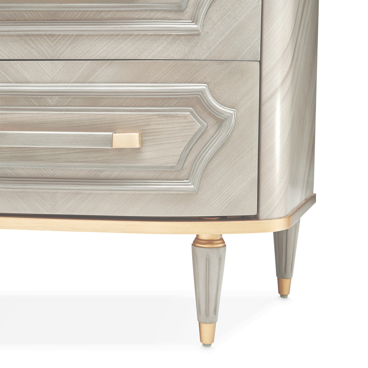 St. Charles Dove Gray Dresser from Michael Amini - Luna Furniture