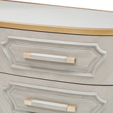 St. Charles Dove Gray Dresser from Michael Amini - Luna Furniture