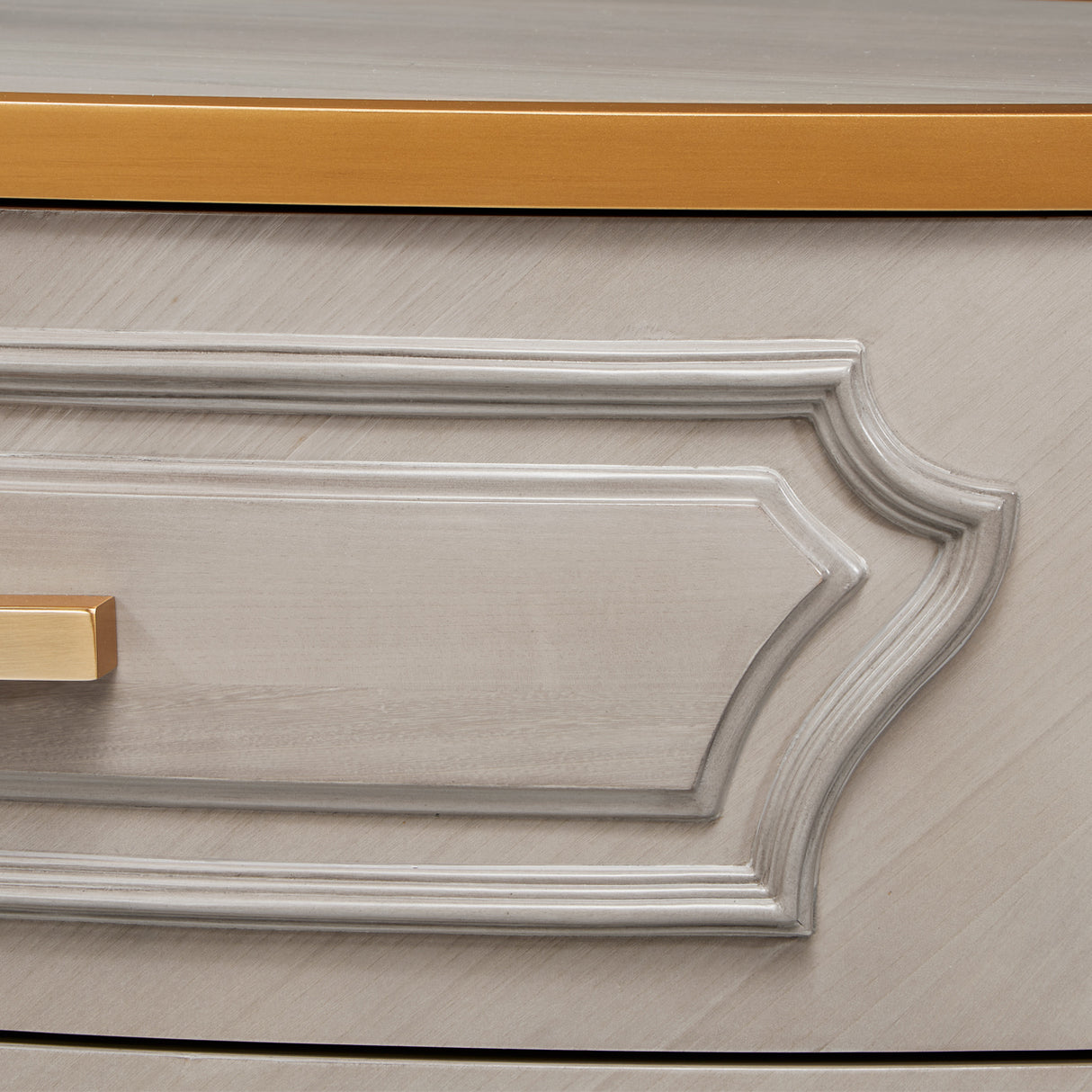 St. Charles Dove Gray Highboy Chest from Michael Amini - Luna Furniture