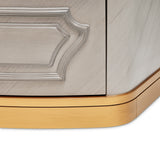 St. Charles Dove Gray Highboy Chest from Michael Amini - Luna Furniture