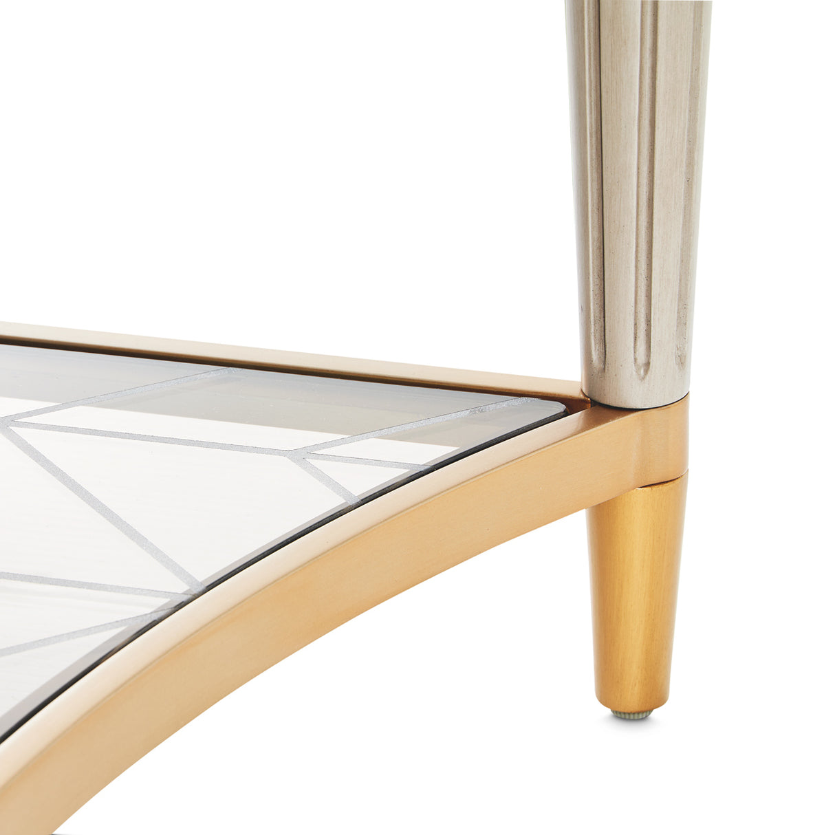 St. Charles Dove Gray Rectangular Cocktail Table from Michael Amini - Luna Furniture