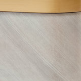 St. Charles Dove Gray Console Table from Michael Amini - Luna Furniture
