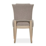 St. Charles Dove Gray Vanity Chair from Michael Amini - Luna Furniture