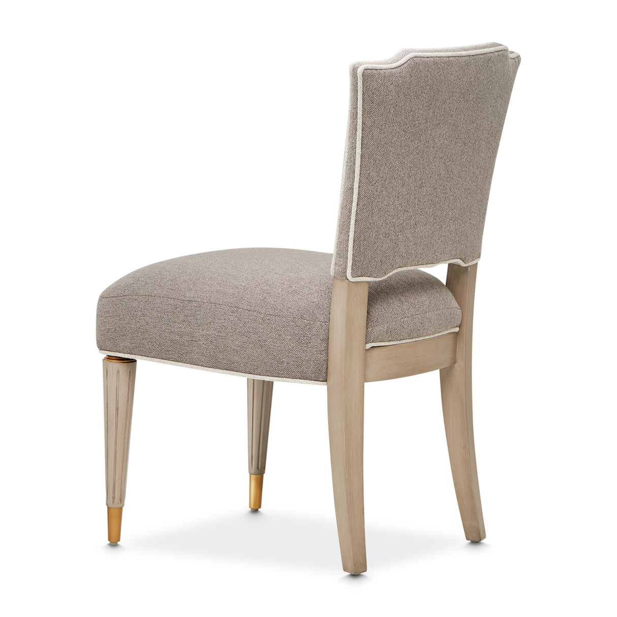 St. Charles Dove Gray Vanity Chair from Michael Amini - Luna Furniture