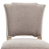 St. Charles Dove Gray Vanity Chair from Michael Amini - Luna Furniture