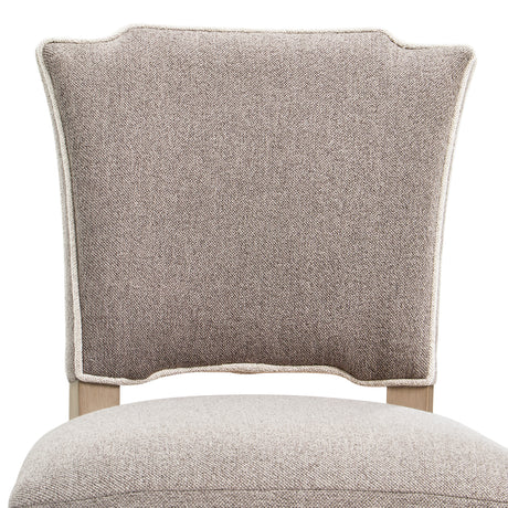 St. Charles Dove Gray Vanity Chair from Michael Amini - Luna Furniture