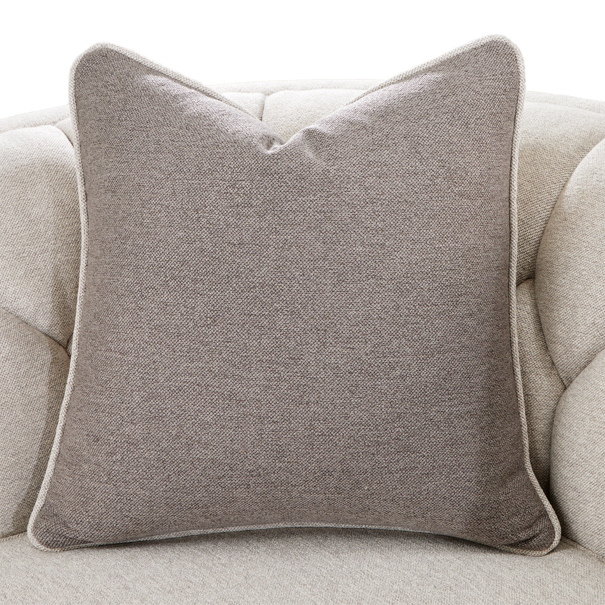St. Charles Dove Gray Sofa from Michael Amini - Luna Furniture