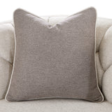 St. Charles Dove Gray Sofa from Michael Amini - Luna Furniture