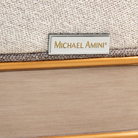 St. Charles Dove Gray Sofa from Michael Amini - Luna Furniture