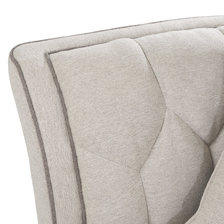 St. Charles Dove Gray Sofa from Michael Amini - Luna Furniture