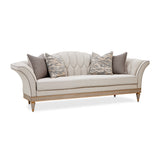 St. Charles Dove Gray Sofa from Michael Amini - Luna Furniture