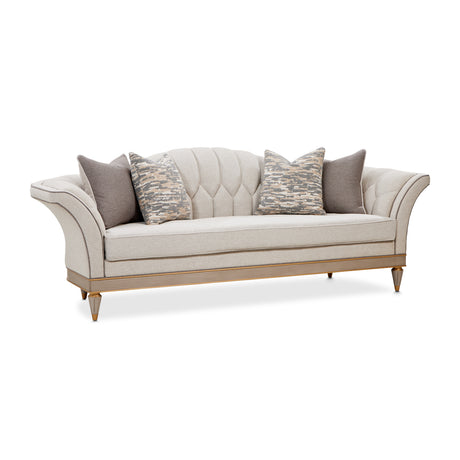 St. Charles Dove Gray Sofa from Michael Amini - Luna Furniture