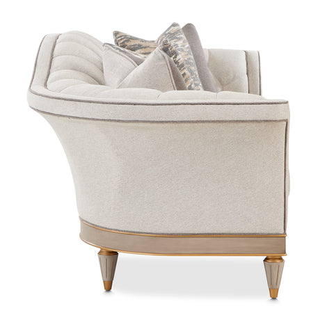 St. Charles Dove Gray Sofa from Michael Amini - Luna Furniture