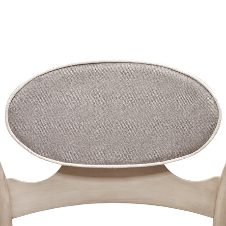 St. Charles Dove Gray Accent Chair from Michael Amini - Luna Furniture