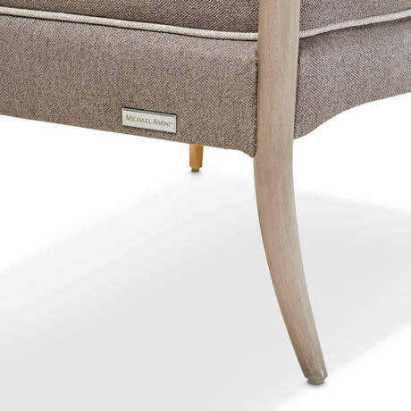St. Charles Dove Gray Accent Chair from Michael Amini - Luna Furniture