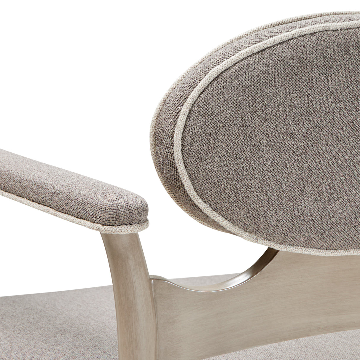 St. Charles Dove Gray Accent Chair from Michael Amini - Luna Furniture