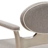 St. Charles Dove Gray Accent Chair from Michael Amini - Luna Furniture