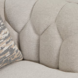 St. Charles Dove Gray Matching Chair from Michael Amini - Luna Furniture