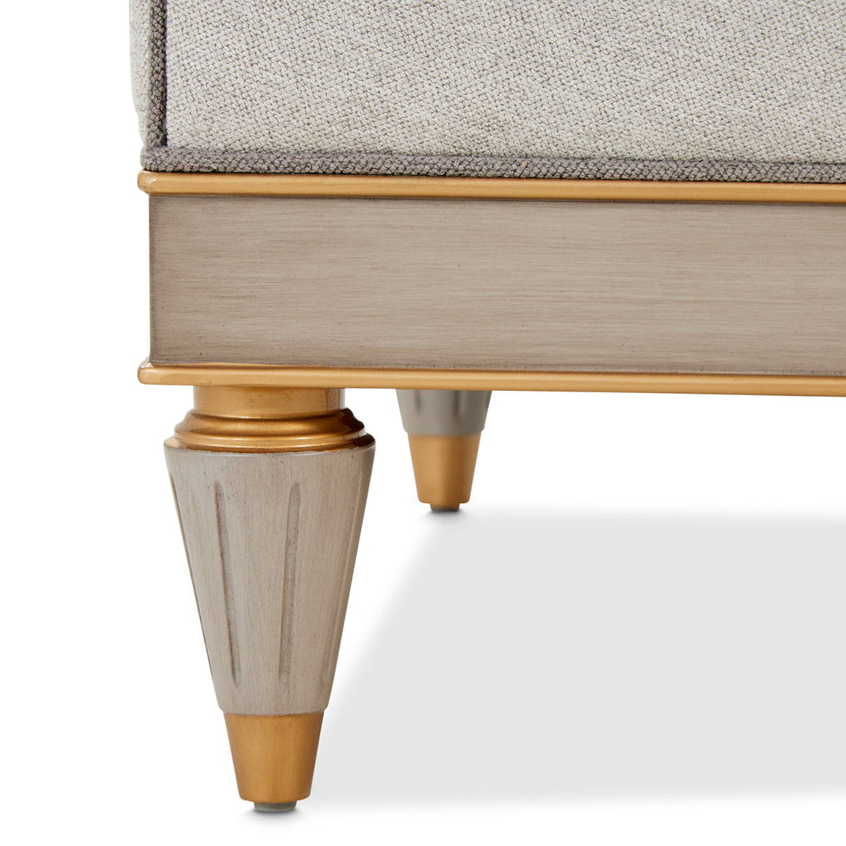 St. Charles Dove Gray Matching Chair from Michael Amini - Luna Furniture