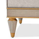 St. Charles Dove Gray Matching Chair from Michael Amini - Luna Furniture