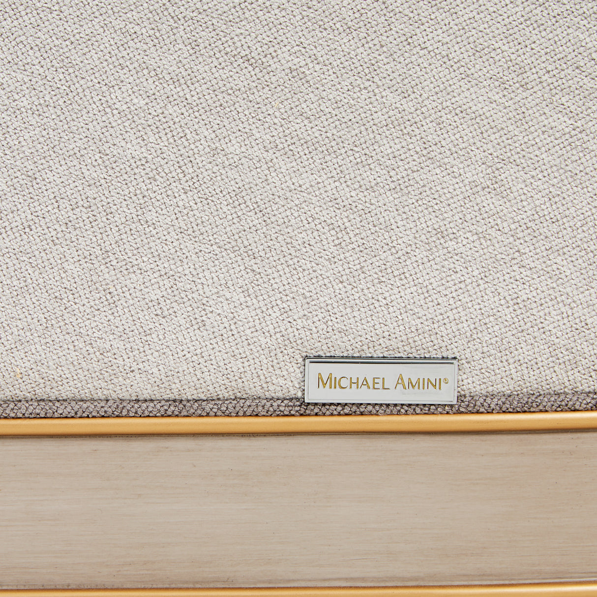 St. Charles Dove Gray Matching Chair from Michael Amini - Luna Furniture