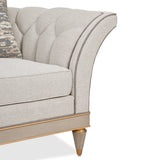 St. Charles Dove Gray Matching Chair from Michael Amini - Luna Furniture