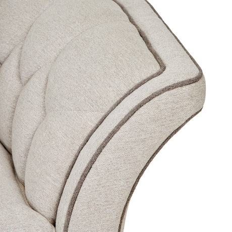 St. Charles Dove Gray Matching Chair from Michael Amini - Luna Furniture