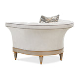 St. Charles Dove Gray Matching Chair from Michael Amini - Luna Furniture