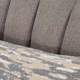 St. Charles Dove Gray Chaise from Michael Amini - Luna Furniture