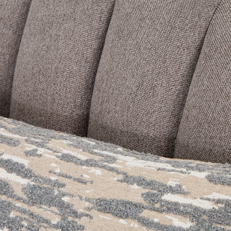 St. Charles Dove Gray Chaise from Michael Amini - Luna Furniture