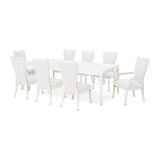 La Marisia Creamy Pearl Rectangular Dining Table from Michael Amini - Luna Furniture