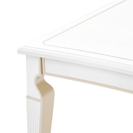 La Marisia Creamy Pearl Rectangular Dining Table from Michael Amini - Luna Furniture