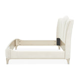 La Marisia Creamy Pearl King Bed 3pc from Michael Amini - Luna Furniture