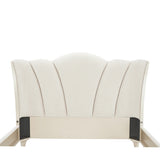 La Marisia Creamy Pearl King Bed 3pc from Michael Amini - Luna Furniture