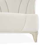 La Marisia Creamy Pearl King Bed 3pc from Michael Amini - Luna Furniture