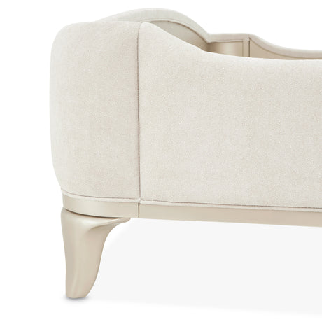 La Marisia Creamy Pearl California King Bed 3 Pc from Michael Amini - Luna Furniture