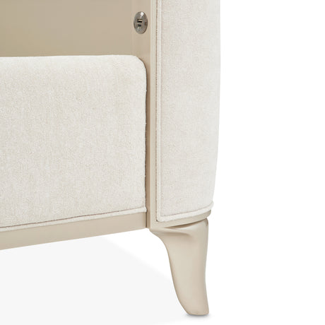 La Marisia Creamy Pearl California King Bed 3 Pc from Michael Amini - Luna Furniture