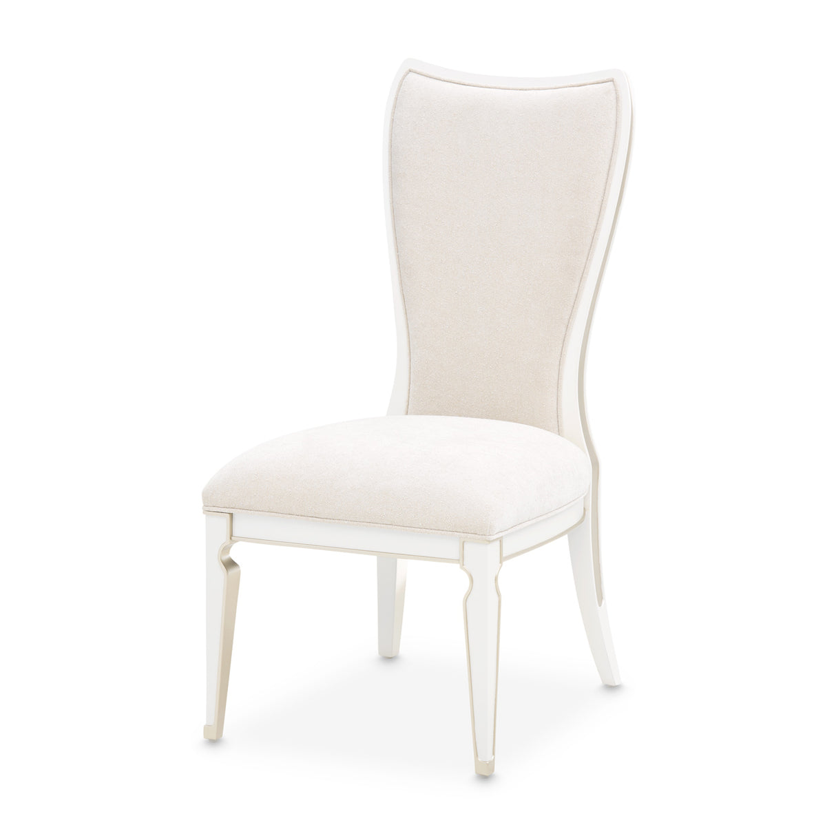 La Marisia Creamy Pearl Dining Side Chair from Michael Amini - Luna Furniture