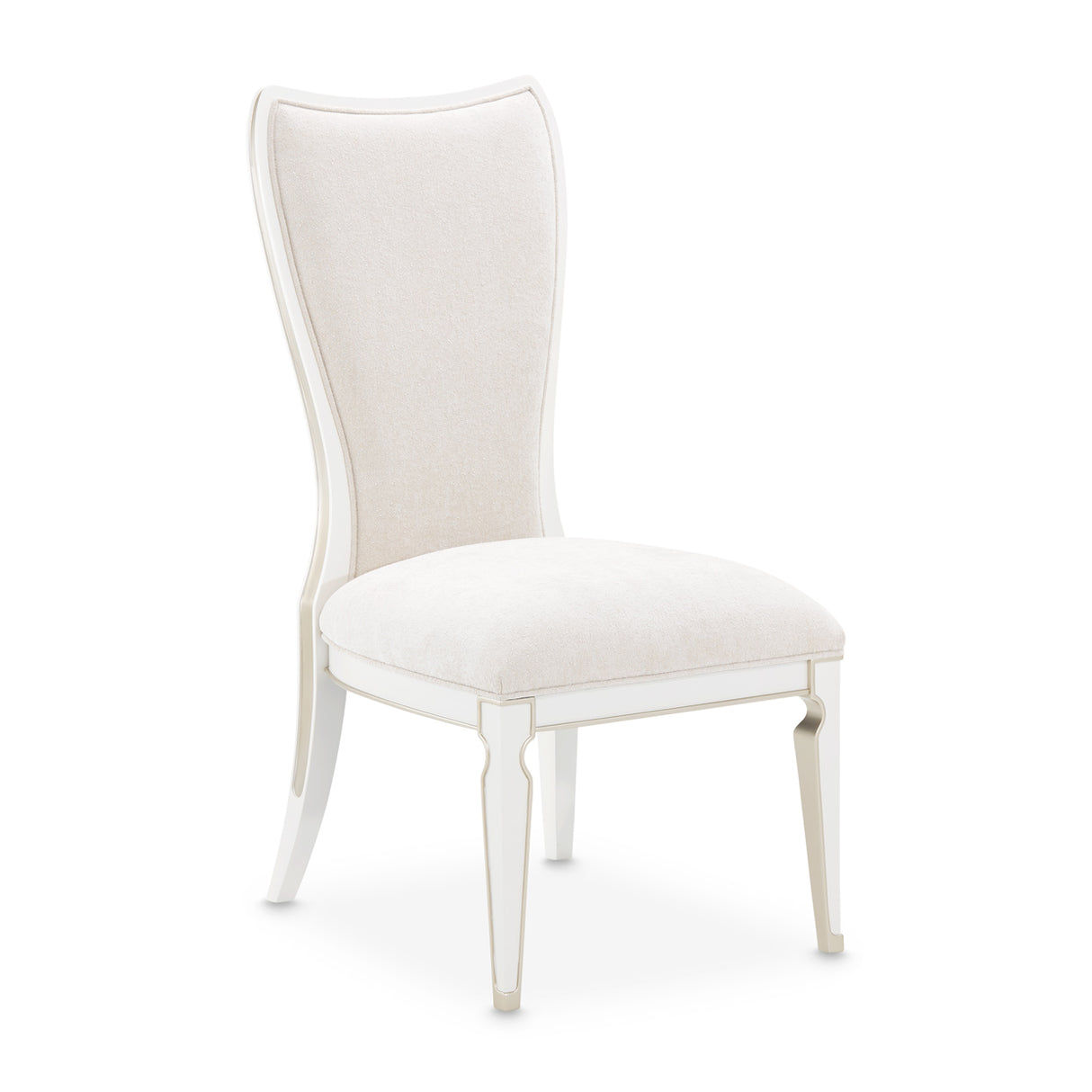 La Marisia Creamy Pearl Dining Side Chair from Michael Amini - Luna Furniture