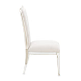 La Marisia Creamy Pearl Dining Side Chair from Michael Amini - Luna Furniture