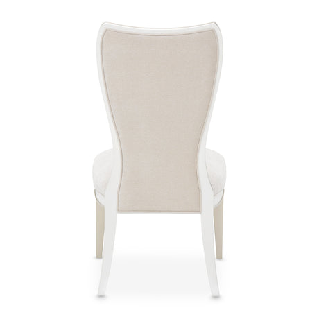 La Marisia Creamy Pearl Dining Side Chair from Michael Amini - Luna Furniture