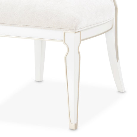 La Marisia Creamy Pearl Dining Side Chair from Michael Amini - Luna Furniture