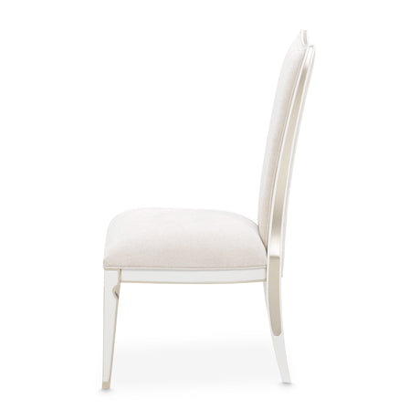 La Marisia Creamy Pearl Dining Side Chair from Michael Amini - Luna Furniture