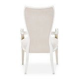 La Marisia Creamy Pearl Dining Arm Chair from Michael Amini - Luna Furniture